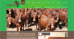 Desktop Screenshot of afrikanerbees.com